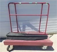 Drywall / plywood moving cart 4'wx4'h