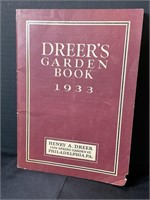 1933 Dreer’s Garden Book SaLes Catalog