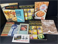 Vintage pamphlet cookbook lot
