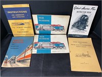 Gilbert American Flyer Train Manual Lot