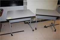 2 Smalll Rolling Tables