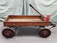 Wood Wagon by Peerless, Wooden wagon with