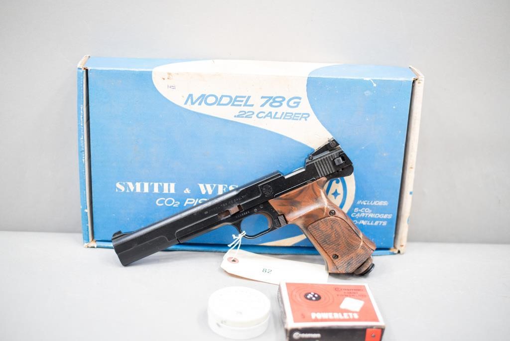 Smith & Wesson Model 78G .22Cal CO2 Pellet Pistol