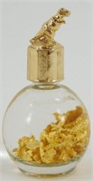 Souvenir Bottle with 24k Gold Flakes