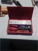 MAC pop rivet tool and case