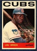 1964 Topps Lou Brock Baseball Card #29