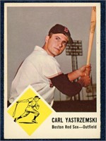 1963 Fleer Carl Yastrzemski Baseball Card #8