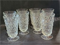 Indiana Glass Whitehall Glasses (8)