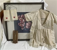 Decorative baby dress picture and Coeburn grocery