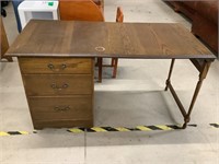Wood Fold Down Desk