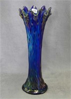 Tree Trunk 10 1/2" vase - blue