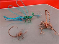 wire art insects