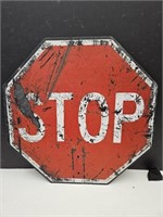 24" Wooden Stop Sign 2 Sided