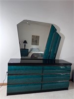 Millennium Dresser 6 Drawer w/mirror