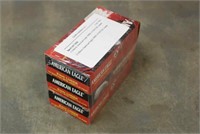 (3) Boxes American Eagle 9MM 147GR FMJ Ammo