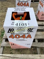 D1. unused 404A refrigerant