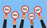 Online bidding closes Thursday March 9th 4:00pm