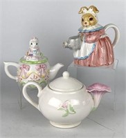 Decorative Teapots - Teleflora, Heritage Mint &