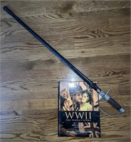 German World War WWII Sword Sheath and Book
