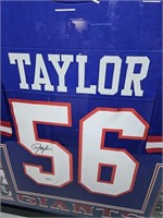 Lawrence Taylor- Signed Framed Jersey JSA