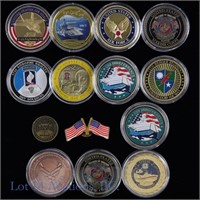 U.S. Military Medals & Pin (14)