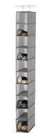 Whitmor Hanging Shoe Shelves - Crosshatch Gray