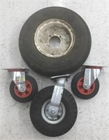 Lot of assorted wheels