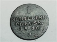 OF) 1810 a Prussia one shilling