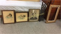 3 Pictures, Wood Art, Picture Frame