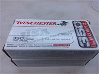 Two boxes of Winchester 350 Legend Full Metal