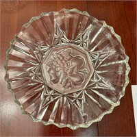 Federal Glass Co, Clear Fruit Salad Plate