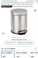 Small Trash Can (Open Box, New)