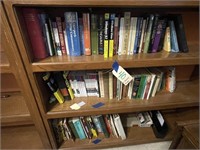 3 Shelves full of Books-Religious Books