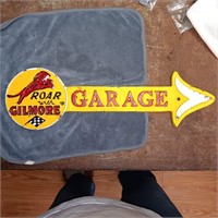 Cast Iron  Gilmore Garage Sign