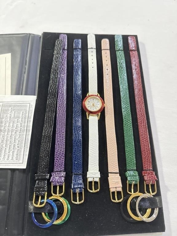 WINDSOR LADIES WATCH W/ADDITIONAL BANDS