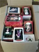 Big Box of Hallmark Christmas Ornaments