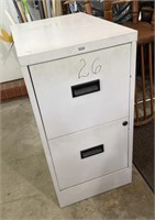 File cabinet -2 drawer, no key, 29”T x 14.75”W x