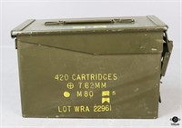 Military Metal Ammo Box
