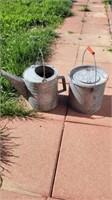 Planting watering can & Minnow Bucket