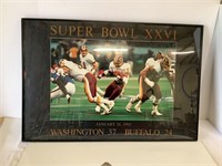 Super Bowl XXVI Redskins Wall Art