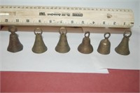 Six Brass Bells