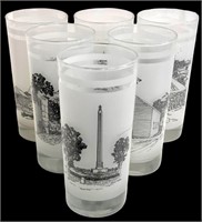 Texas Commemorative Frosted Tumblers