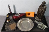 Mixed Lot Cigar / Cigarette Lighters & Ashtrays