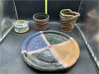 Pottery pieces