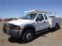 2007 Ford F450 Extra Cab Utility Truck