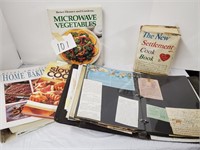 lot of cook books