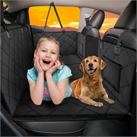 ROUWINNE Dog Car Seat Extender  Large  Black