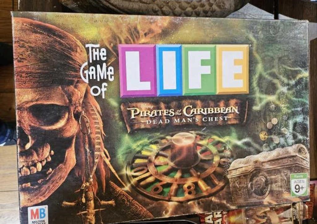THE GAME OF LIFE PIRATES OF THE CARIBBEAN