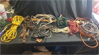 Extension cords and cord wire