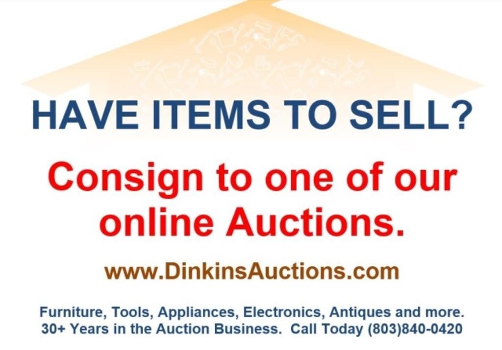 OPEN CONSIGNMENT AUCTION - 5/22/24 - 9AM